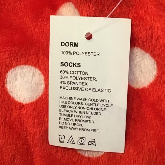 Disney’s Minnie Mouse Sleep Lounger with Socks (NWT) (Size: Small/ 4/6) - Picture 12 of 14